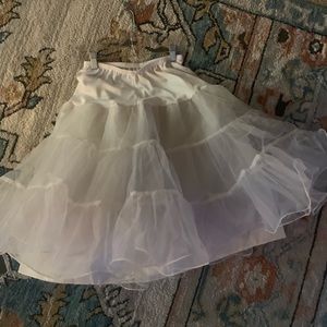 White petticoat